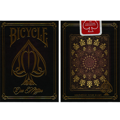 Baraja Bicycle One Million (roja) de Elite Playing Cards