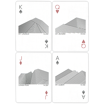 Peak Playing Cards (Day) by USPCC