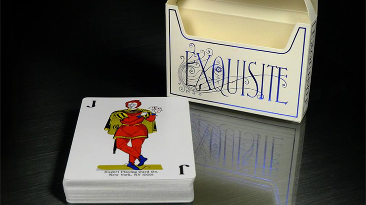 Exquisite Playing Cards (Blue) by Expert Playing Cards