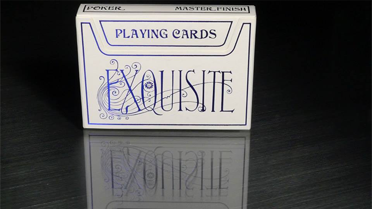 Cartas de juego exquisitas (azul) de Expert Playing Cards