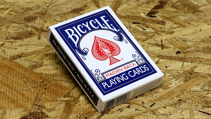 Bicycle Maiden Back (azul) de US Playing Card Co