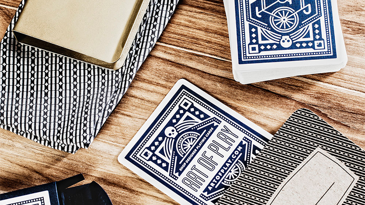 Blue Wheel Playing Cards by Art of Play