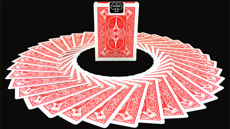 Bicycle Paris Back Limited Edition Red Playing Cards by JOKARTE