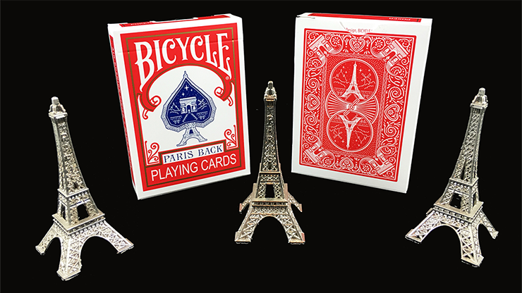 Bicycle Paris Back Limited Edition Red Playing Cards by JOKARTE