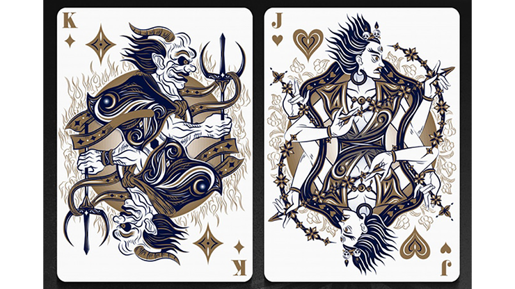 Realms (Blue) Playing Cards