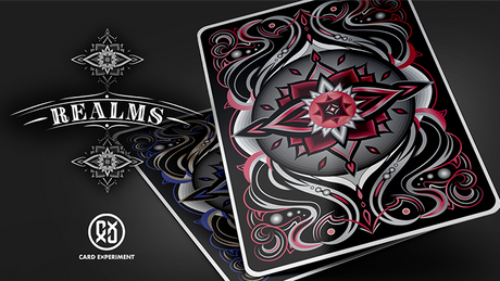 Realms (Red) Playing Cards