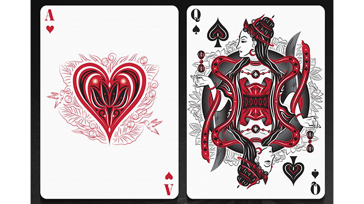 Realms (Red) Playing Cards