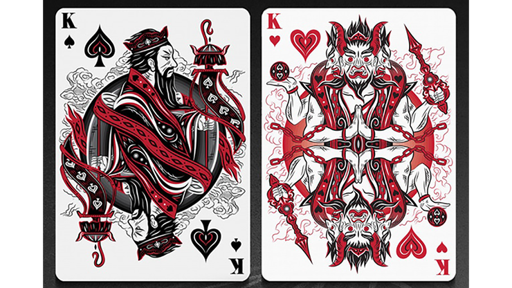 Realms (Red) Playing Cards