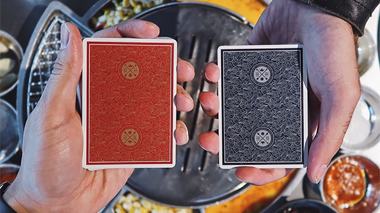 Visa Blue Playing Cards by Patrick Kun and Alex Pandrea