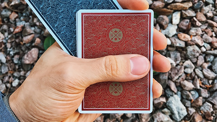 Visa Red Playing Cards by Patrick Kun and Alex Pandrea