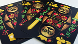 Calaveras de Azucar Black Edition Playing Cards Printed by USPCC