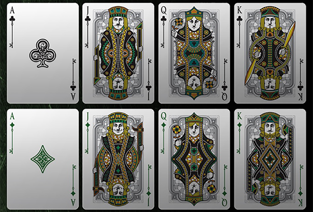 Bicycle Spirit II (Green) Playing Cards