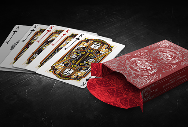 Bicycle Spirit II Red MetalLuxe Playing Cards