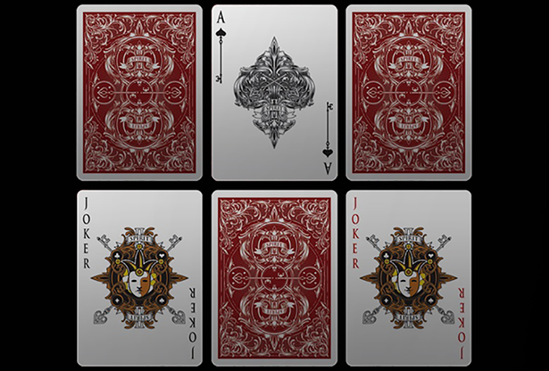 Bicycle Spirit II Red MetalLuxe Playing Cards