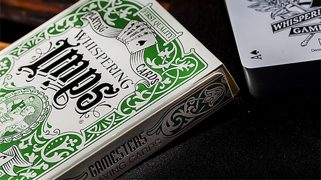 Exclusive Edition Gamesters Playing Cards (Green) by Whispering Imps