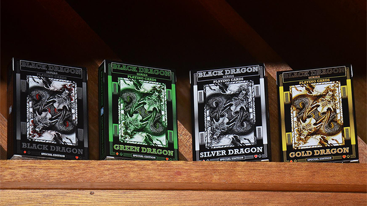 Naipes Black Dragon Series (edición estándar) de Craig Maidment