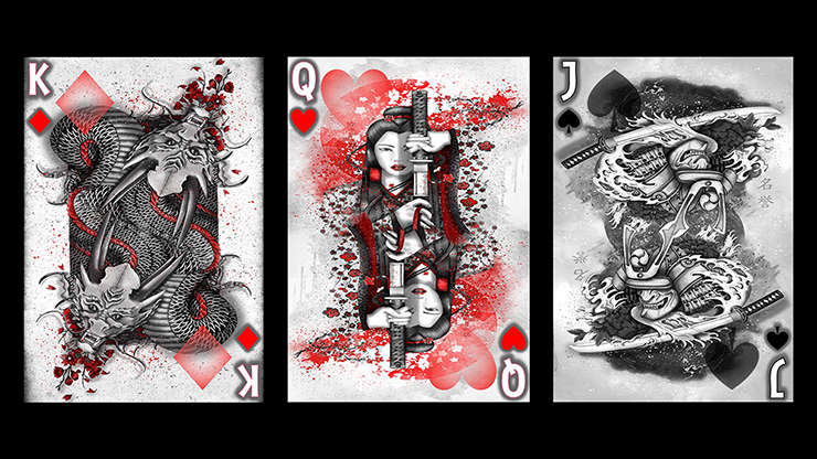 Black Dragon Series Playing Cards (Standard Edition) by Craig Maidment