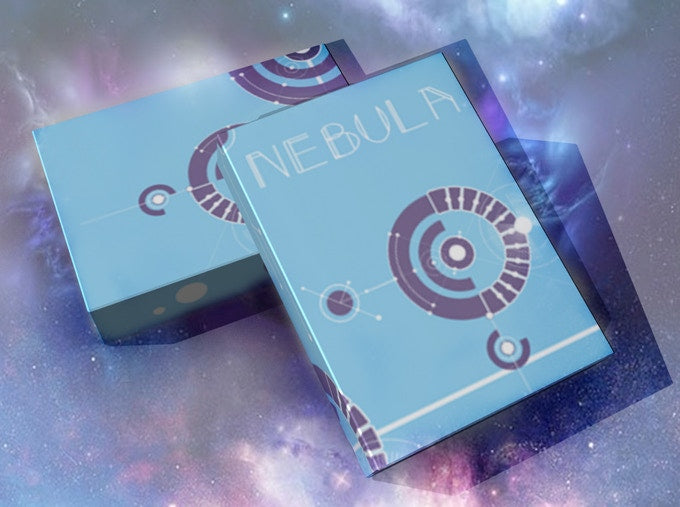 Nebula (Blue) Playing Cards