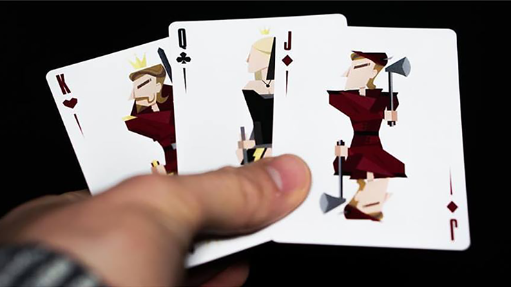 Juggler Playing Cards by Julio Ribera