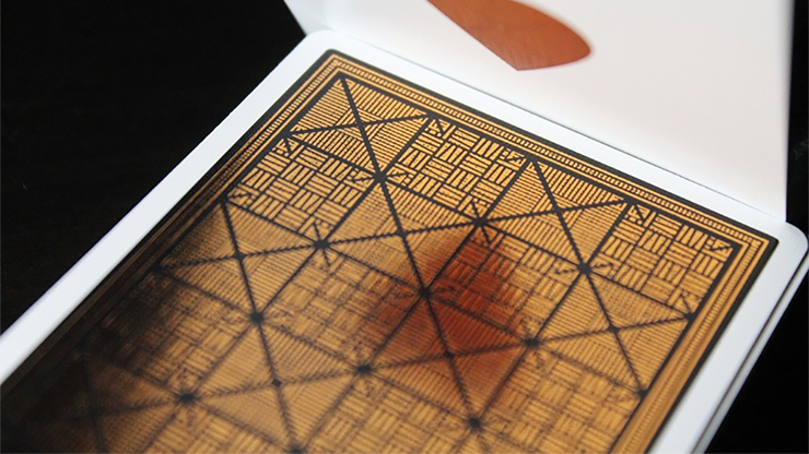 LUXX Greille (Copper/Black) Playing Cards