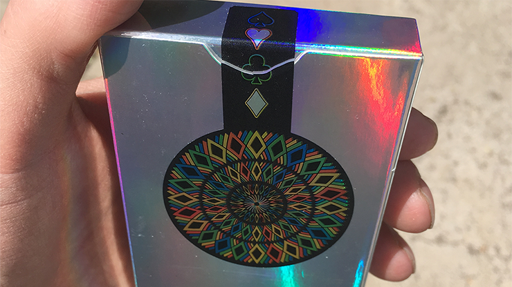 Rainbow Illusion Metallic Playing Cards V2