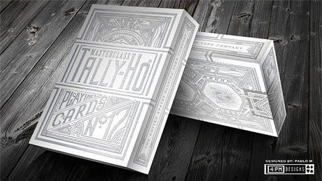 Limited Edition Tally-Ho Masterclass (White) Playing Cards