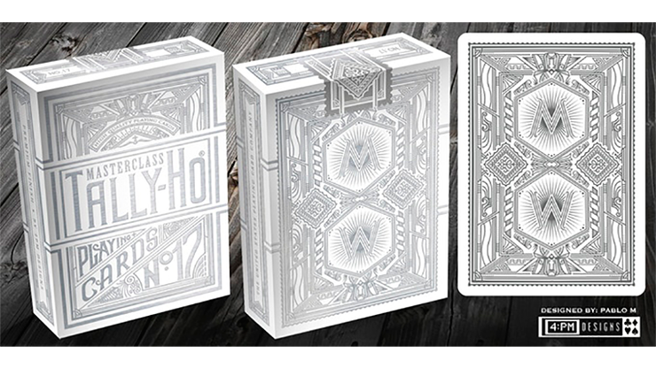 Limited Edition Tally-Ho Masterclass (White) Playing Cards