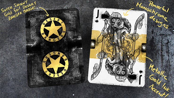 Wasteland Desert Ranger Edition Playing Cards by Jackson Robinson