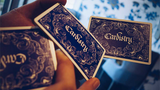 Cardistry Calligraphy (Blue) Playing Cards