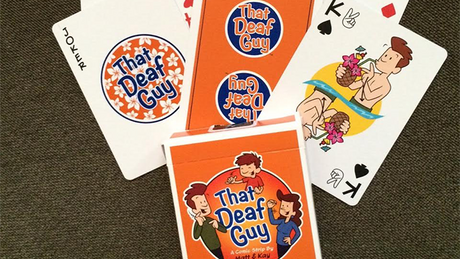 Cartas de juego That Deaf Guy Paradise Edition