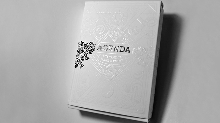 Agend Using Card Agenda White Playing Cards – Collectible Playing Cards