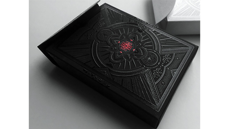 Agenda Black Playing Cards