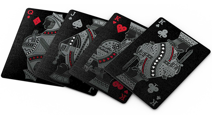 Agenda Black Playing Cards