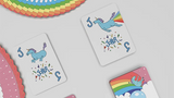 Rainbow Unicorn Fun Time! Playing Cards by Handlordz