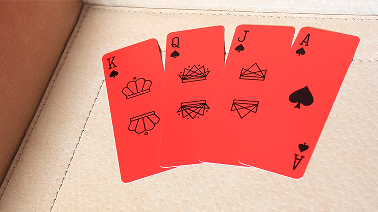 Air Deck - The Ultimate Travel Playing Cards (Red)