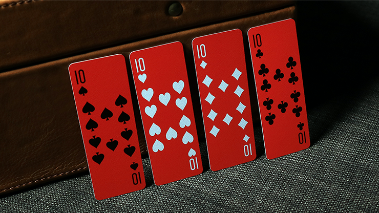 Air Deck - The Ultimate Travel Playing Cards (Red)