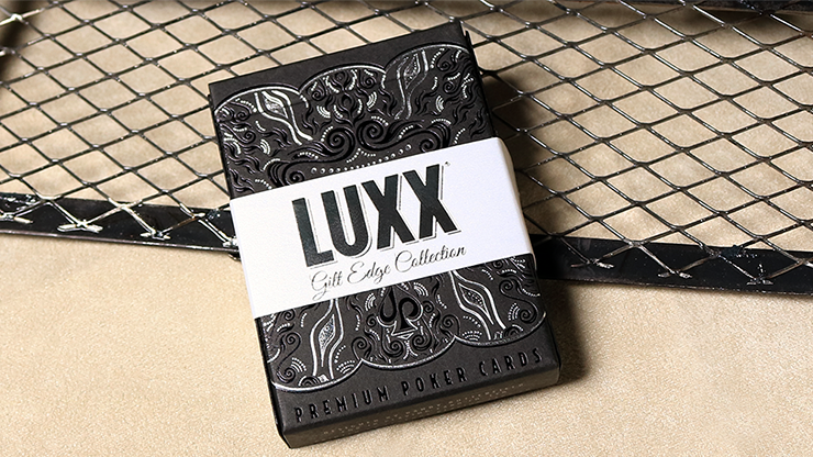 LUXX Gilt Edge Playing Cards (Silver) – Collectible Playing