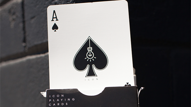 ICON BLK Playing Cards by Pure Imagination Project