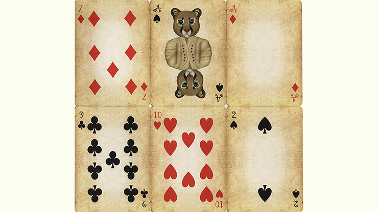 Friendly Feline Playing Cards