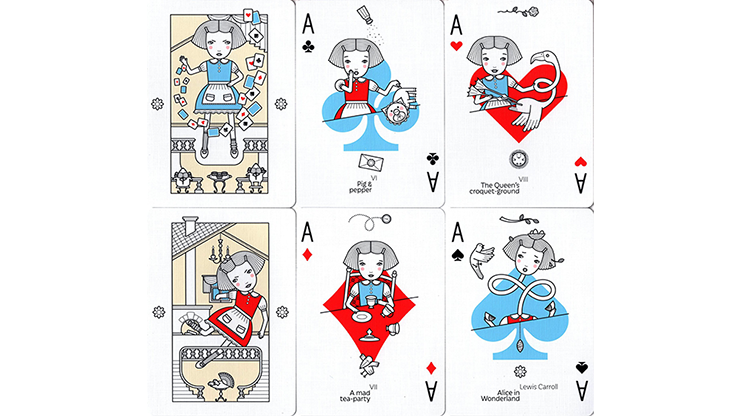 Alice in Wonderland Playing Cards