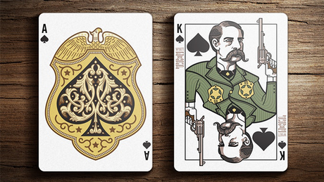 Bicycle Wild West (Lawmen Edition) Playing Cards