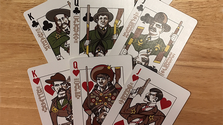 Bicycle Wild West (Lawmen Edition) Playing Cards