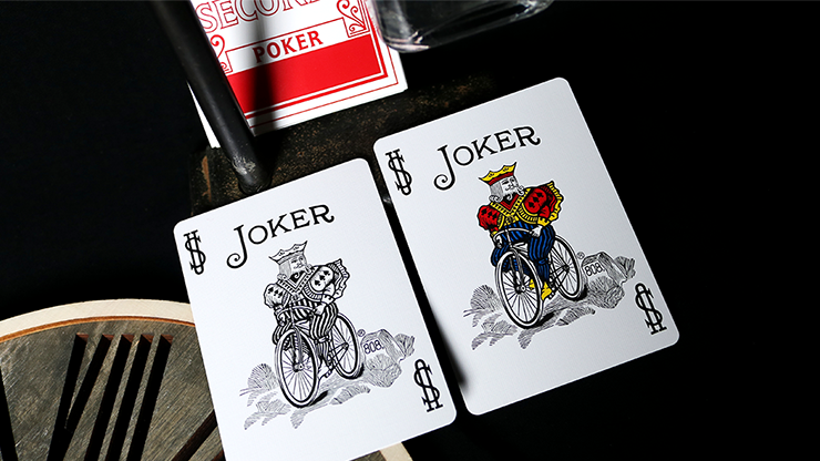 Bicycle 808 Seconds (Red) Playing Cards by US Playing Cards
