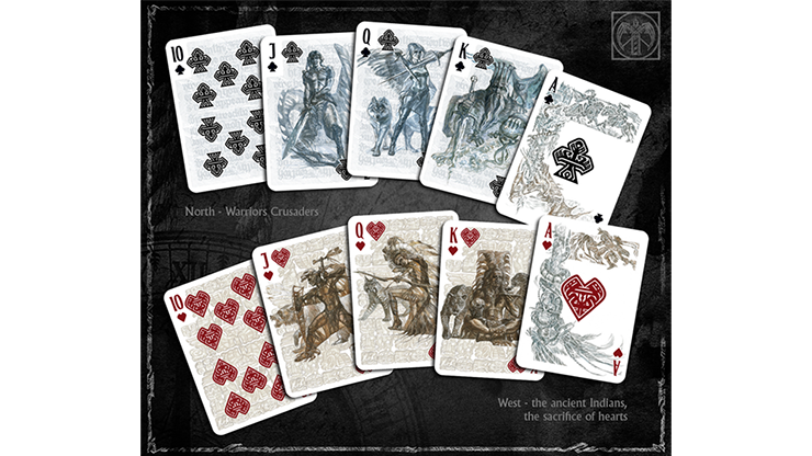 Heroes of the Nations (Light Version) Playing Cards