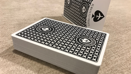 Premier Edition in Jet Black (Private Reserve) by Jetsetter Playing Cards