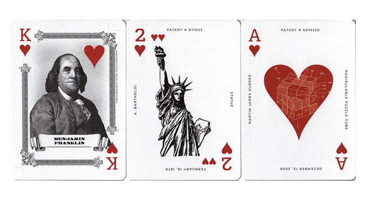 Limited Edition Art of the Patent (Famous) Playing Cards