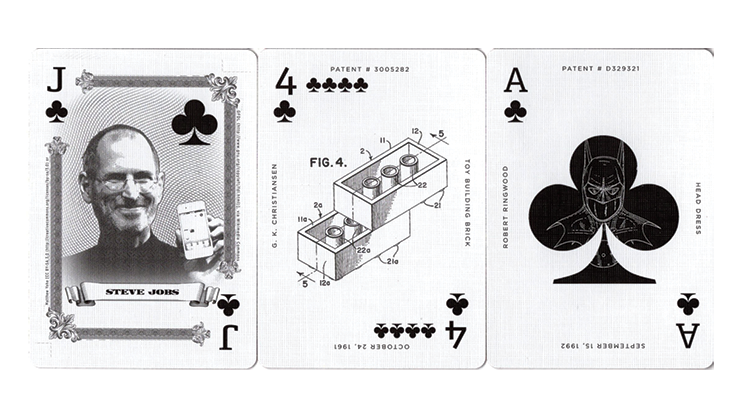 Limited Edition Art of the Patent (Famous) Playing Cards