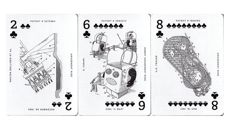 Limited Edition Art of the Patent (Amusement) Playing Cards