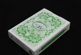 Chameleons Luxury Green Metallic Playing Cards