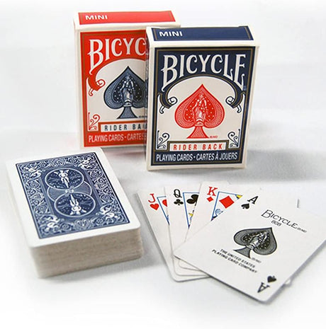 Bicycle Mini Decks Playing Cards - Red